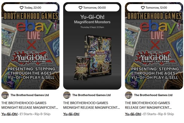 Yu-Gi-Oh! Magnificent Monsters: UK collectors gain early online access via eBay Live