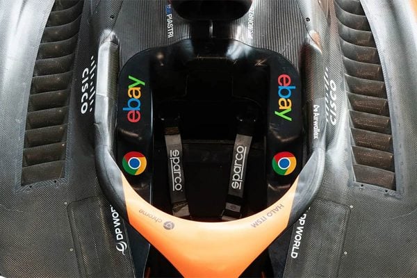 eBay Official Partner of McLaren Formula 1 Team