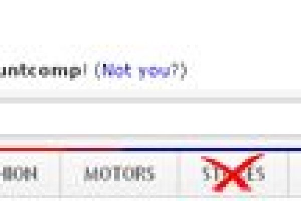 eBay-navigation-bar