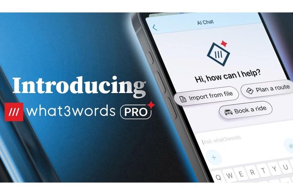 what3words AI voice-driven location tasks